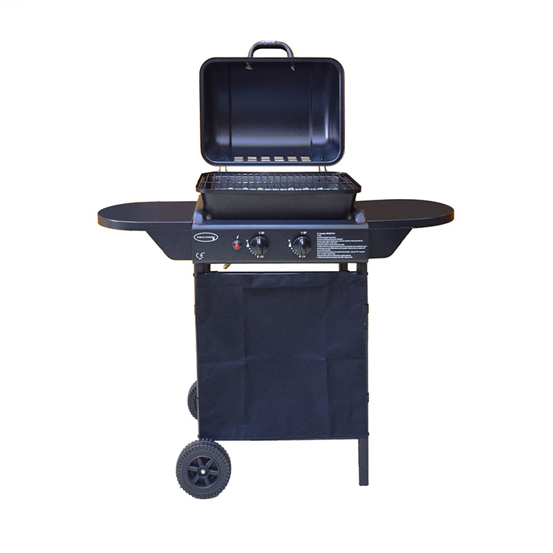 Wysokiej jakości 2-żeliwo żeliwny grill wewnętrzny grill grill grillowy