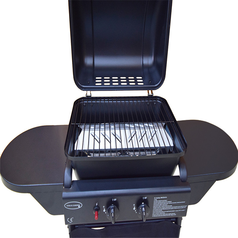 Wysokiej jakości 2-żeliwo żeliwny grill wewnętrzny grill grill grillowy
